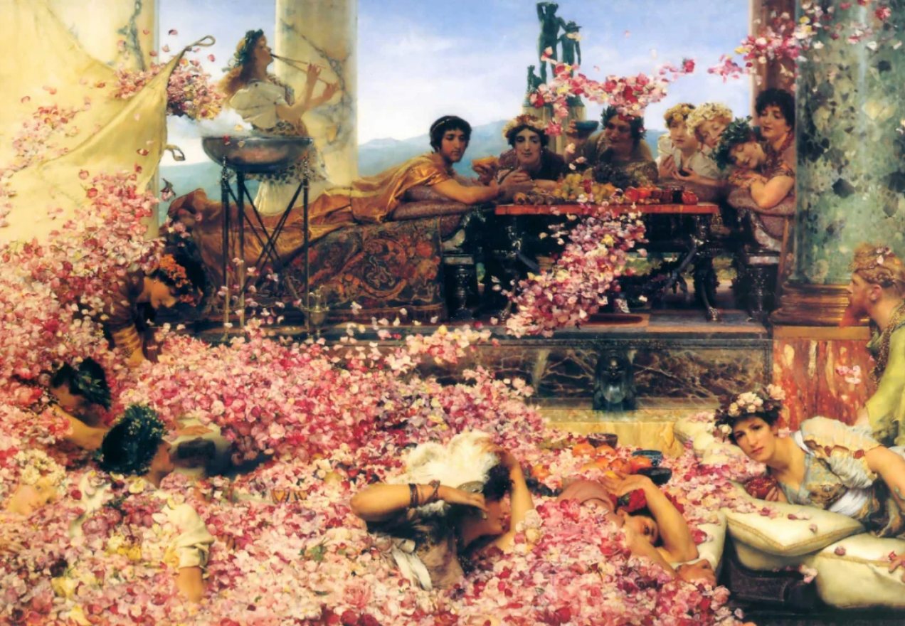 Lawrence Alma-Tadema, Les Roses d’Héliogabale, 1888